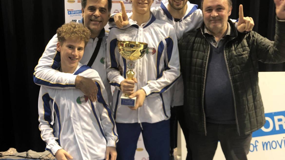 PRIMA PROVA NAZIONALE GPG SPADA: LUPO SALA VINCE NELLA CATEGORIA ALLIEVI. TUTTI I RISULTATI